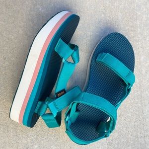 Teva platform sandals